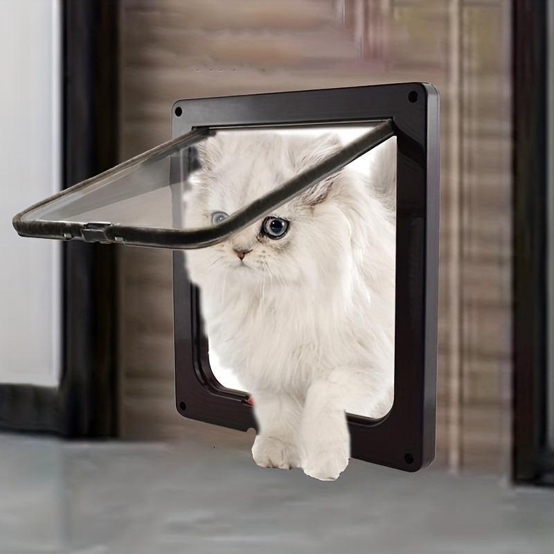 Double Door Pet Access Small Door Two way Entrance And Exit Hole Acrylic Board