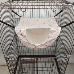 Double Layer Cat Cage Hammock Cozy Pet Hanging Bed