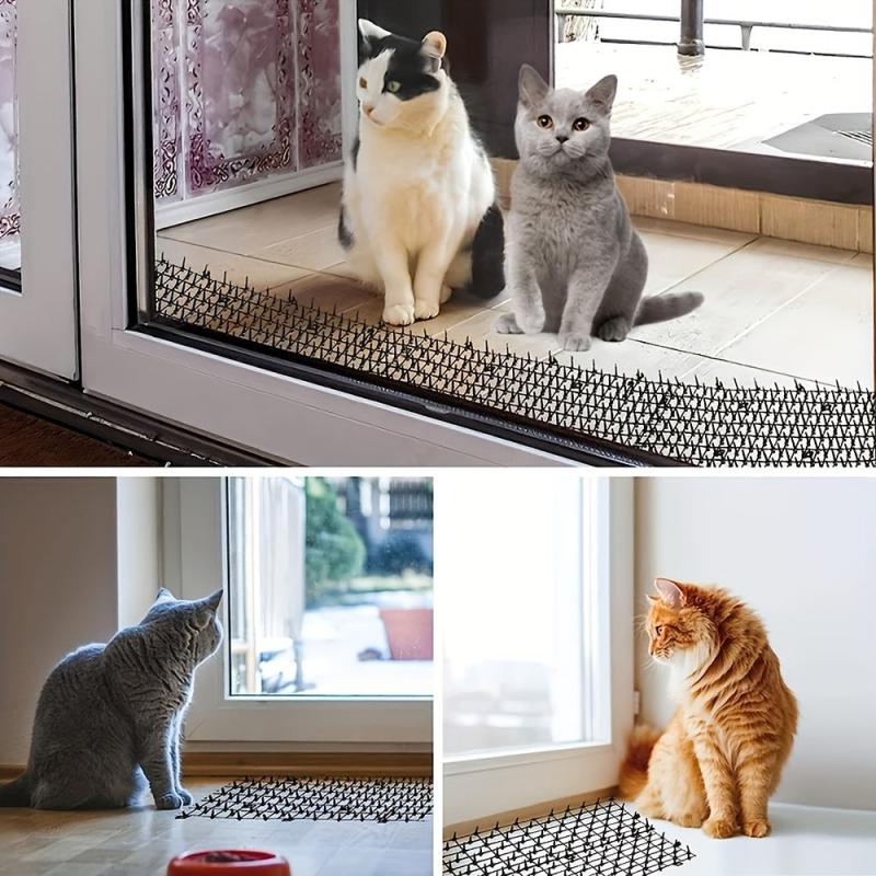 5ft Cat Scat Mat With Spikes Prickle Strips Stop Digging Outdoor Deterrent