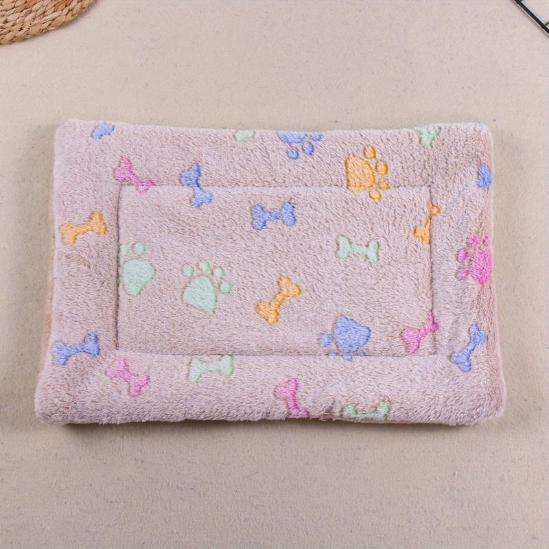 Dog Paw Pattern Pet Nest Mat Four Seasons Universal Cat And Dog Floor Mat