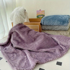 Warm Pet Blanket for Winter Season, Dog and Cat Bed Mat