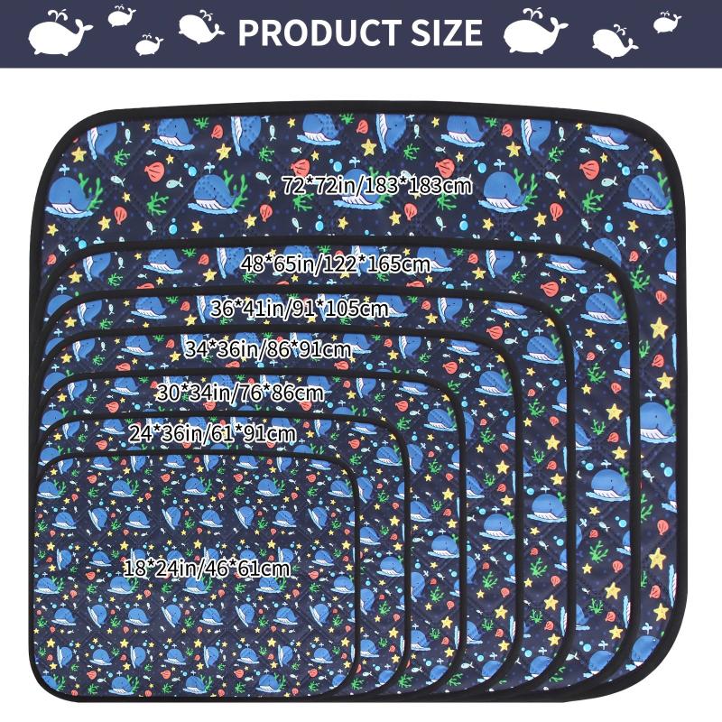 Washable Reusable Puppy Pee Pads Non Slip Absorbent Dog Car Seat Mat