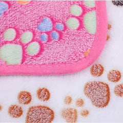 Snuggle Pet Blanket Soft Fleece Mat Cute Print