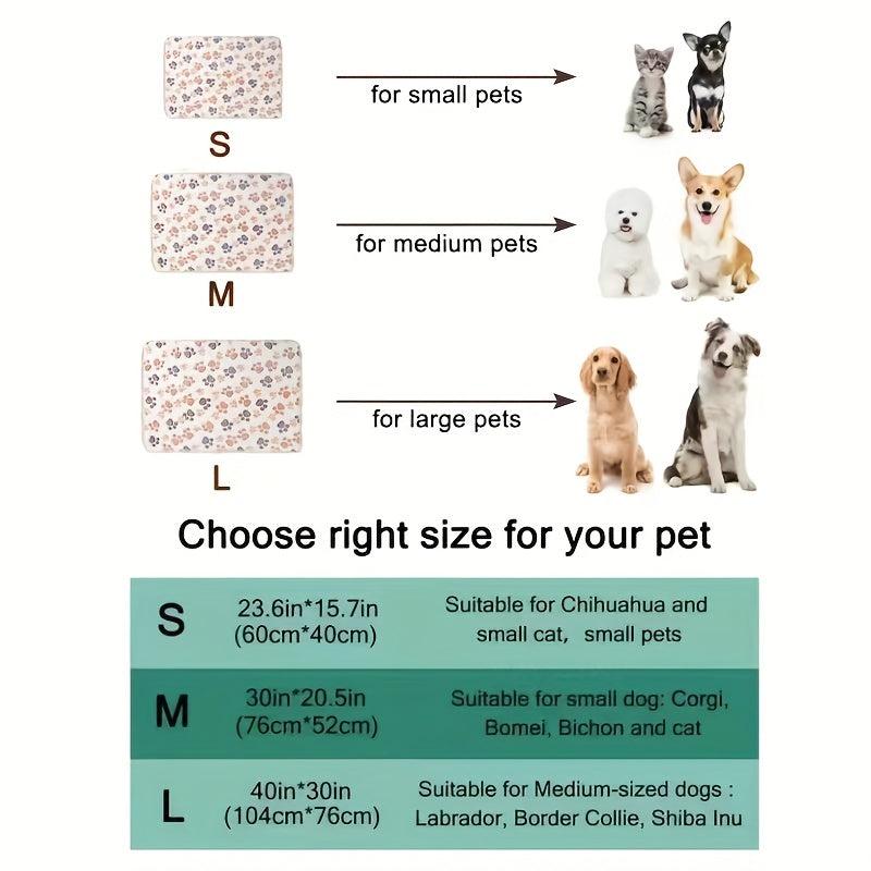 Snuggle Pet Blanket Soft Fleece Mat Cute Print