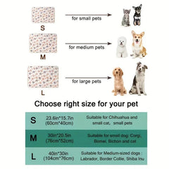 Snuggle Pet Blanket Soft Fleece Mat Cute Print