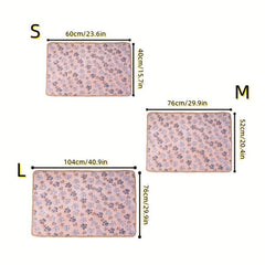 Snuggle Pet Blanket Soft Fleece Mat Cute Print