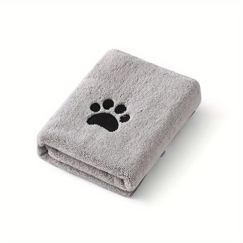 Dog Towel Pet Bath Towel Quick Dry Absorbent Thickened Cat And Dog Blanket