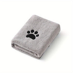 Dog Towel Pet Bath Towel Quick Dry Absorbent Thickened Cat And Dog Blanket