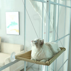 Cat Hammock with Suction Cups for Window Perching