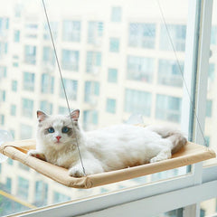 Cat Hammock with Suction Cups for Window Perching