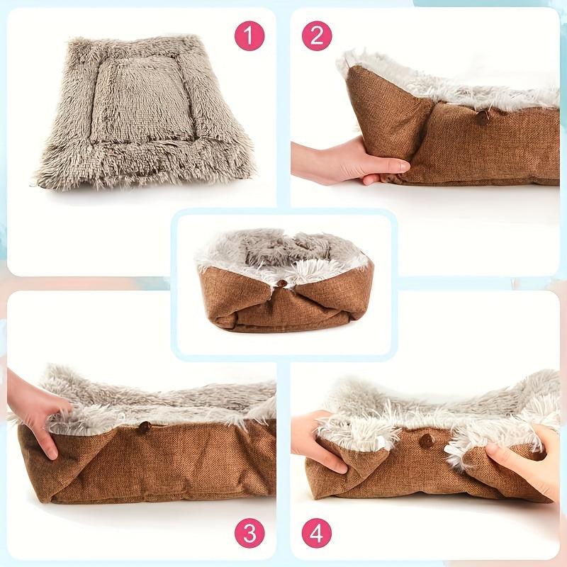 Self Warming Cat Dog Bed Mat Extra Warm Thermal Pet Pad Indoor Outdoor