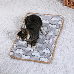 Soft Cartoon Bear Pet Blanket for Cats and Dogs