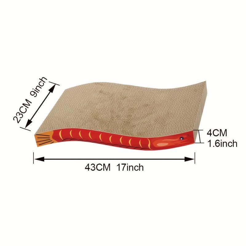 Love Wave Cat Scratching Board Cat Scratcher Corrugated Paper Cat Scratching