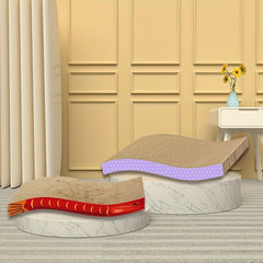 Love Wave Cat Scratching Board Cat Scratcher Corrugated Paper Cat Scratching