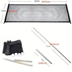 Pet Door Net Fence Stair Folding Mesh Fence For Dogs Pets Supplies