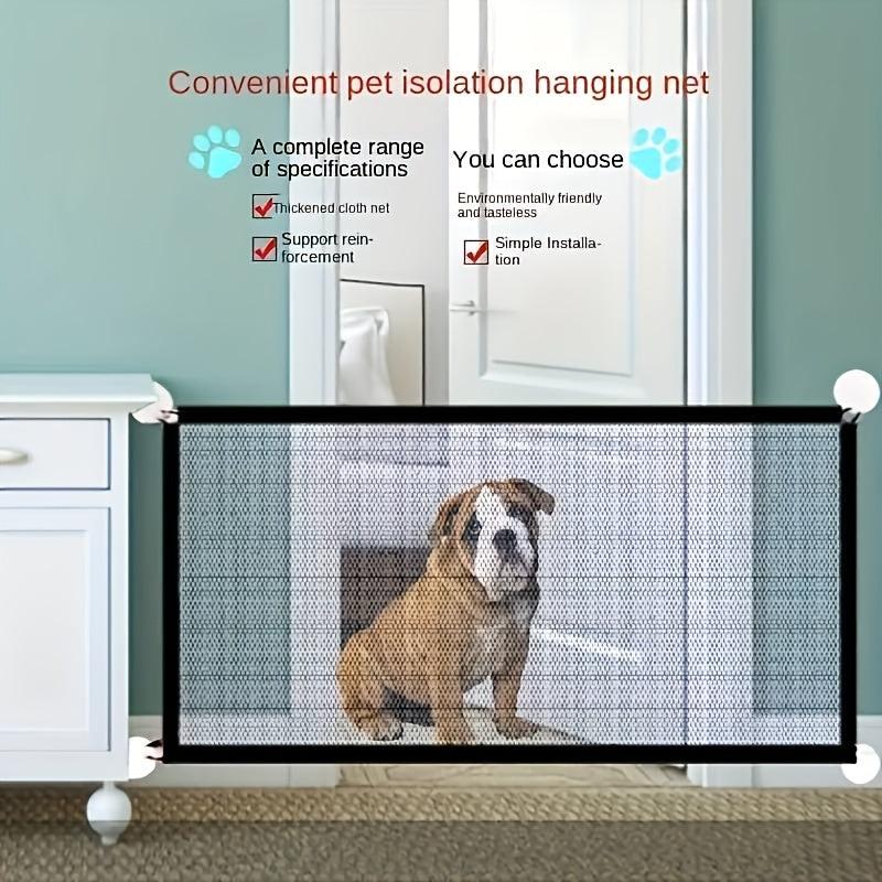 Pet Door Net Fence Stair Folding Mesh Fence For Dogs Pets Supplies