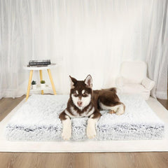 Orthopedic Calming Pet Bed for Dogs Cats Soft Cushion Small Medium Large Breeds