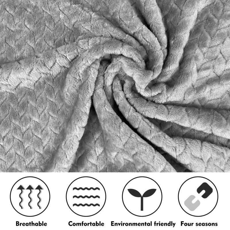 Soft Pet Throw Blanket Warm Dog Bed Mat for Indoor Cats/Dogs