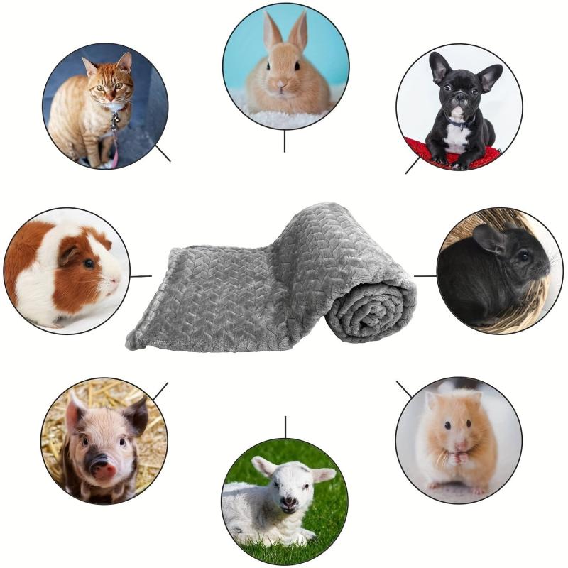 Soft Pet Throw Blanket Warm Dog Bed Mat for Indoor Cats/Dogs