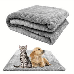 Soft Pet Throw Blanket Warm Dog Bed Mat for Indoor Cats/Dogs