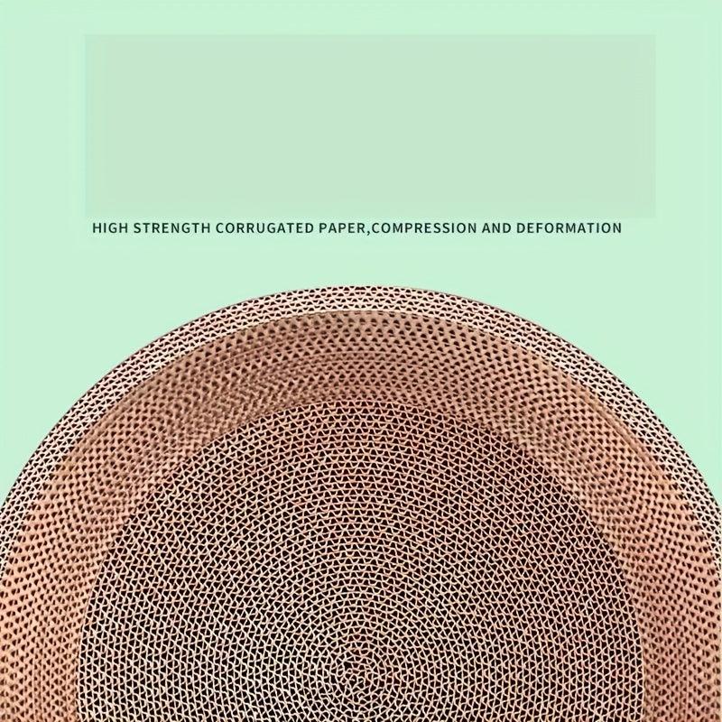 Durable Cat Scratching Pad Corrugated Paper Bowl Shaped