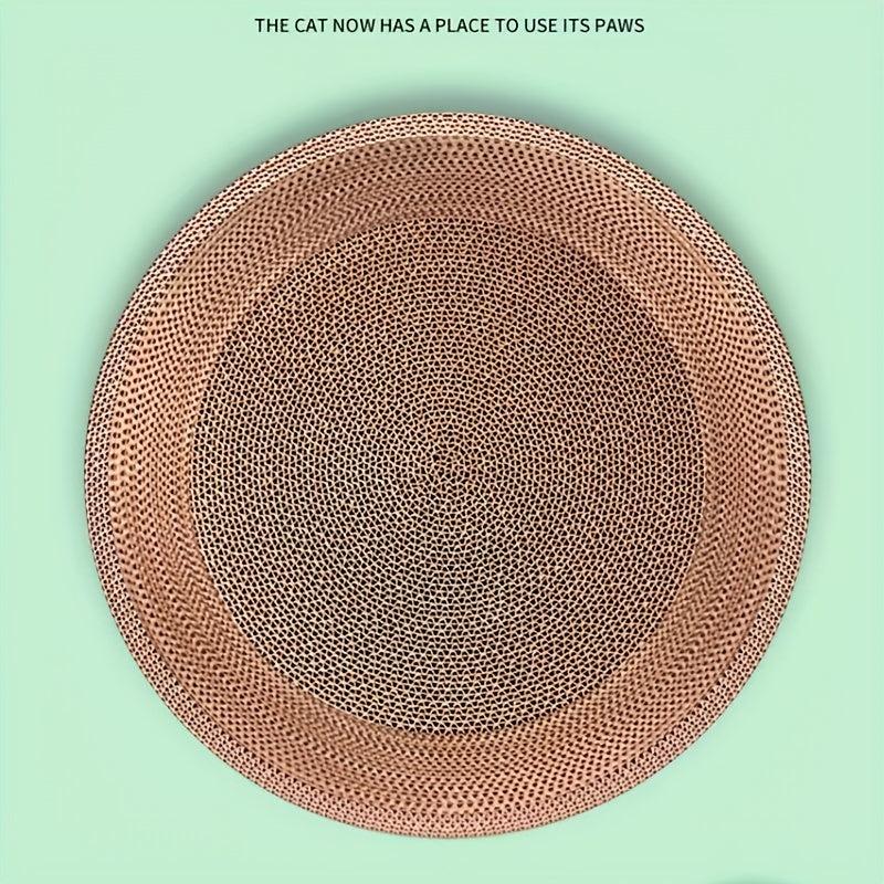 Durable Cat Scratching Pad Corrugated Paper Bowl Shaped