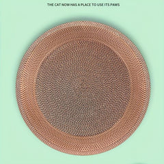 Durable Cat Scratching Pad Corrugated Paper Bowl Shaped