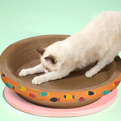 Durable Cat Scratching Pad Corrugated Paper Bowl Shaped