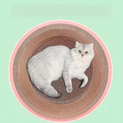 Durable Cat Scratching Pad Corrugated Paper Bowl Shaped