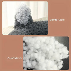 Warm & Comfortable Pet Bed Soft Plush Cat Dog Nest Winter Sleeping