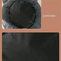 Warm & Comfortable Pet Bed Soft Plush Cat Dog Nest Winter Sleeping