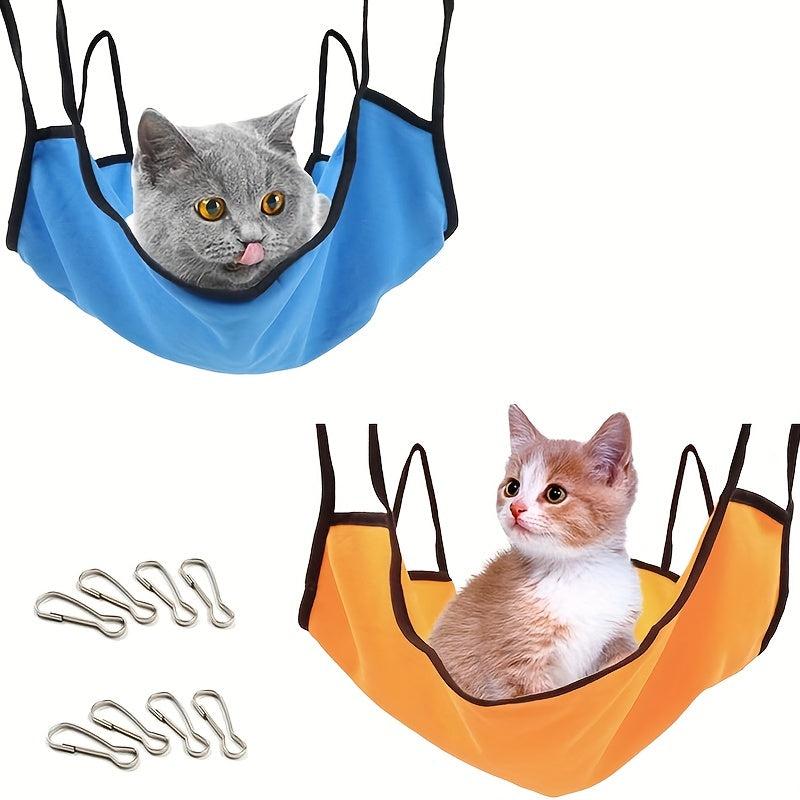 Soft Cat Hammock Bed Swing Kitty Resting Spot Durable Pet House Toy