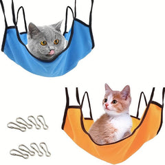 Soft Cat Hammock Bed Swing Kitty Resting Spot Durable Pet House Toy