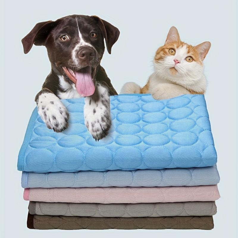Breathable Washable Dog Cooling Mat for Summer Comfort