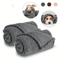 Plush Pet Dog Blanket Warm Cushion Mat