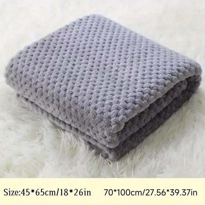 Dog Cat Blanket Coral Fleece Warm Soft Blanket for Bed Couch Sofa