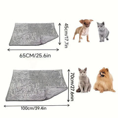 Dog Cat Blanket Coral Fleece Warm Soft Blanket for Bed Couch Sofa