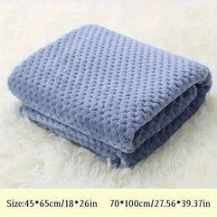 Dog Cat Blanket Coral Fleece Warm Soft Blanket for Bed Couch Sofa