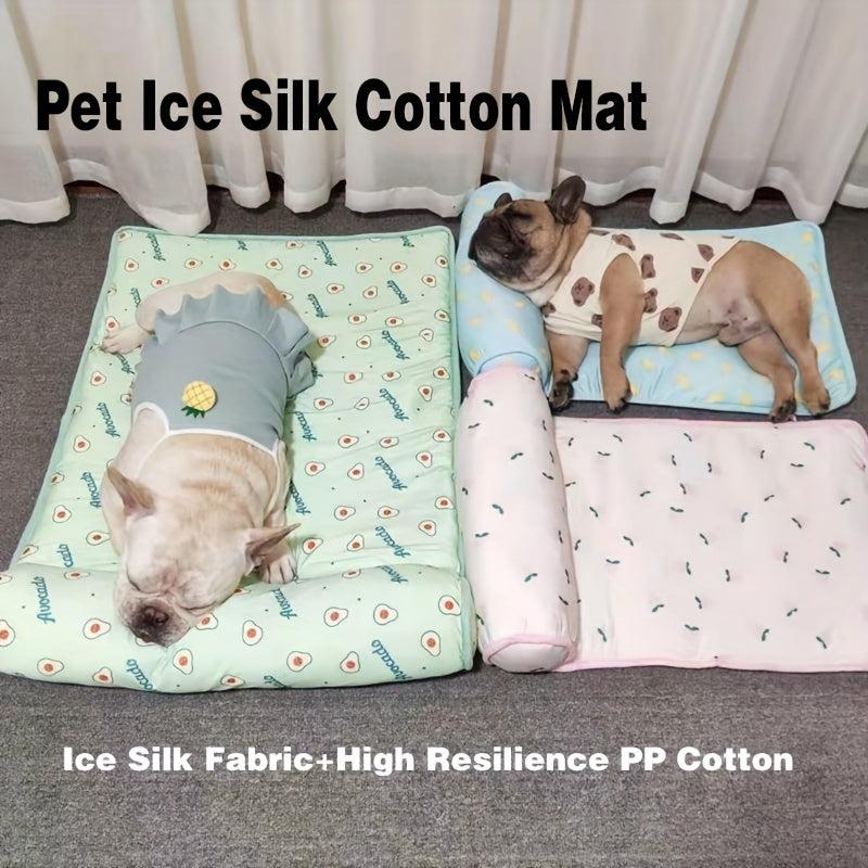 Anti Slip Pet Bed Mat with Pillow