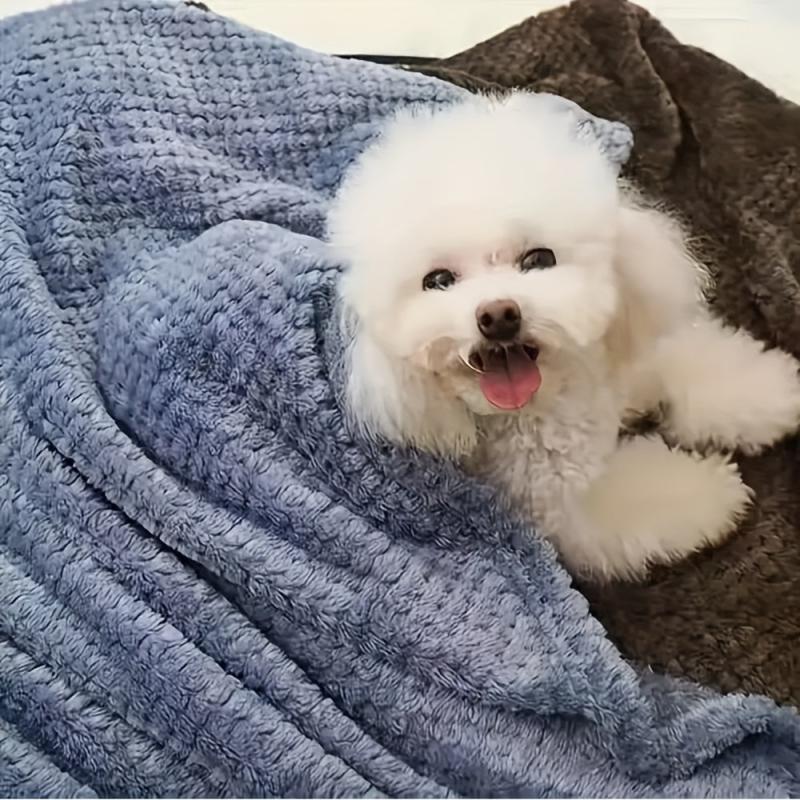 Soft Pet Blanket for Cats & Dogs All Seasons Warm Bed Blanket