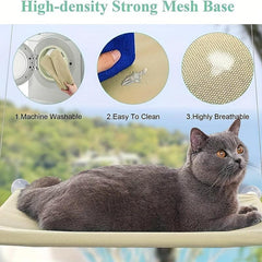 Four Seasons Cat Nest Suction Cup Cat Hammock Window Cat Bed
