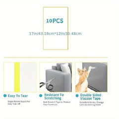 Cat Scratch Deterrent Tape - Furniture Protector