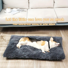 Comfortable Plush Dog Mat for Warm and Cozy Sleep