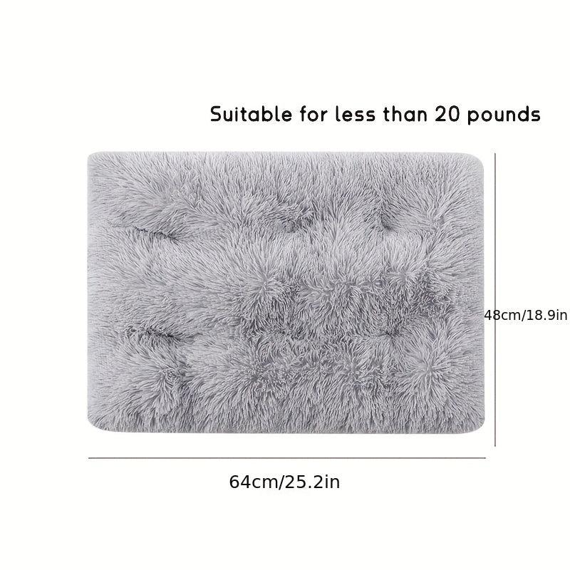 Comfortable Plush Dog Mat for Warm and Cozy Sleep