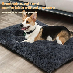 Comfortable Plush Dog Mat for Warm and Cozy Sleep