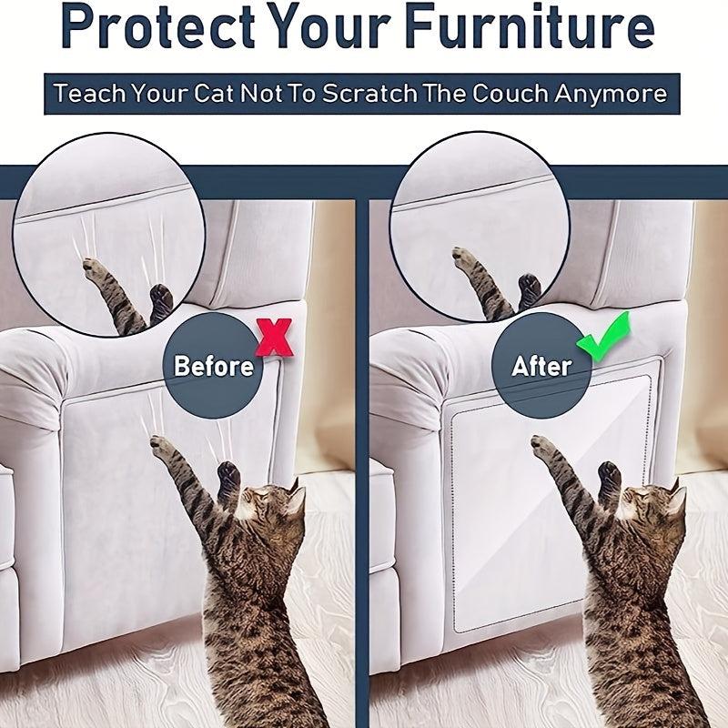 5pcs Cat Scratch Furniture Protectors Double Sided Sofa Sticky Tape Couch Guards