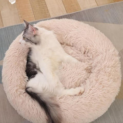 Plush Pet Bed Indoor Cats Dogs Sleeping Nest Cushion