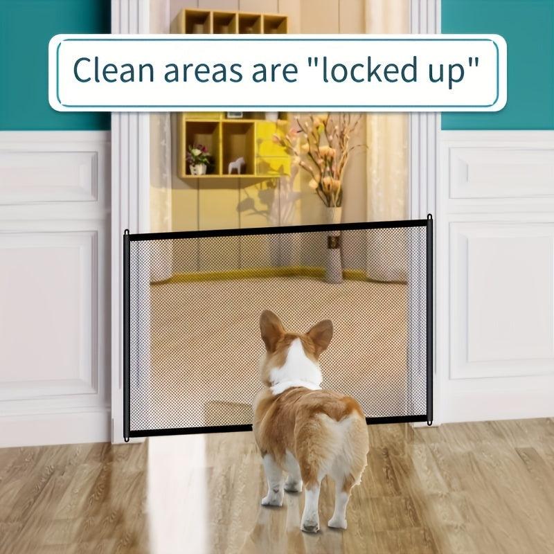 Transparent Dog Fence Pet Isolation Net Protective Fence