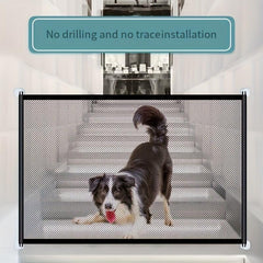 Transparent Dog Fence Pet Isolation Net Protective Fence