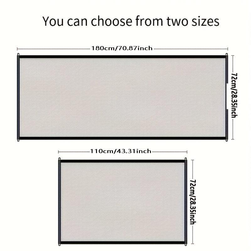Transparent Dog Fence Pet Isolation Net Protective Fence